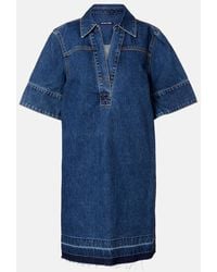 Veronica Beard - Denim Shirt Dress - Lyst
