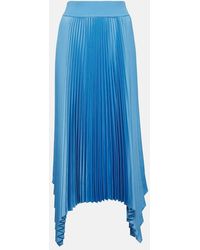 JOSEPH - Ade Plisse Midi Skirt - Lyst