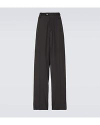 Balenciaga - Skater Tailored Wool-blend Wide-leg Pants - Lyst