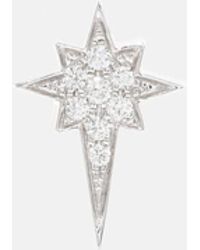 Robinson Pelham - North Star Small 14kt Gold Single Earring With Diamonds - Lyst