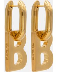 Balenciaga - B Chain Xl Earrings - Lyst
