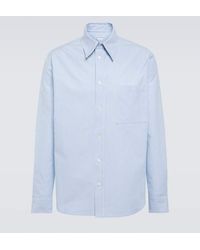 Bottega Veneta - Striped Cotton Shirt - Lyst