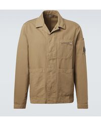 C.P. Company - Chaqueta De Algodon Y Lino - Lyst