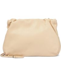 The Row Bourse Small Leather Clutch Bag - Lyst