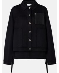 Loewe - Wool And Cashmere Jacket - Lyst