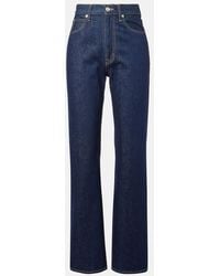 SLVRLAKE Denim - London High-Rise Straight Jeans - Lyst