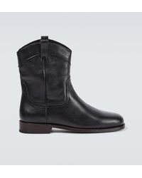 Lemaire - Leather Cowboy Boots - Lyst