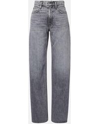 SLVRLAKE Denim - Cassie High-Rise Wide-Leg Jeans - Lyst