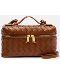 Bottega Veneta - Bang Bang Intrecciato Leather Vanity Bag - Lyst