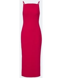 Givenchy - Crepe Cady Midi Dress - Lyst