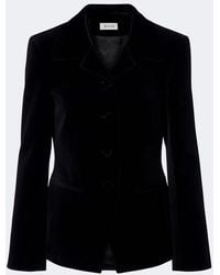 Rohe - Single-Breasted Cotton Velvet Blazer - Lyst