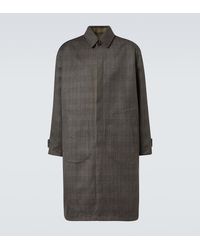 The Row - Palo Reversible Wool And Silk Car Coat - Lyst