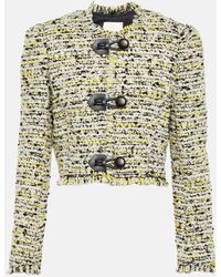 Isabel Marant - Giacca cropped Gradilia in misto lana - Lyst