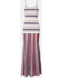 Faithfull the Brand - Citara Striped Cotton-Blend Maxi Dress - Lyst