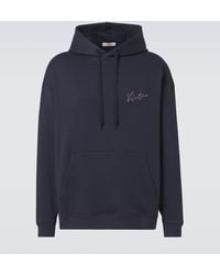 Valentino - Logo Cotton-Blend Jersey Hoodie - Lyst