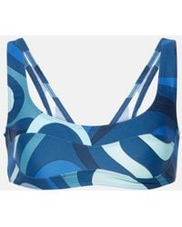 Emilio Pucci - Bikini-Oberteil Marmo - Lyst