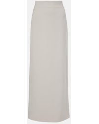 Wardrobe NYC - Column Virgin Wool Maxi Skirt - Lyst