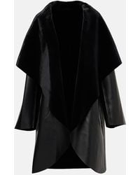 Norma Kamali - Wendbarer Mantel Aus Lederimitat - Lyst