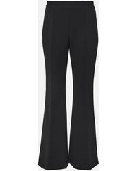 Tory Burch - Crepe Flared Pants - Lyst