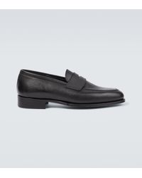 George Cleverley - Bradley Ii Leather Penny Loafers - Lyst
