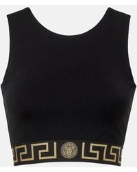 Versace - Sleeveless Tops - Lyst