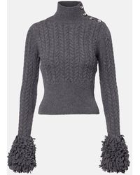 Patou - Pullover Aus Wolle Und Kaschmir - Lyst