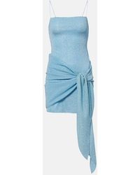 Oséree - Lumiere Gathered Minidress - Lyst