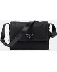 Prada - Re-Nylon Small Padded Shoulder Bag - Lyst