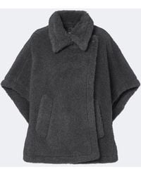Max Mara - Cape En Laine, Alpaga Et Soie - Lyst