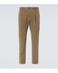Herno - Gerade Hose Aus Seersucker - Lyst
