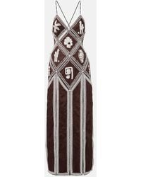 ALÉMAIS - X Laurence Leenaert Leandra Ramie Maxi Dress - Lyst