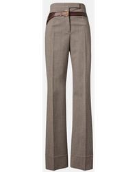Prada - Pantalones Rectos Trompe-L'Oeil - Lyst