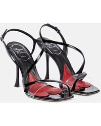 Roger Vivier - I Love Vivier Pvc And Patent Leather Sandals - Lyst