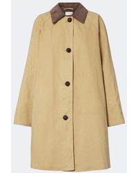 The Row - Abrigo Ina De Gabardina De Algodon - Lyst