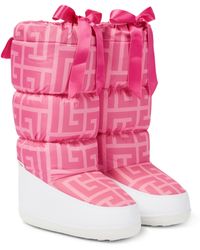 Balmain X Barbie® After Ski Tundra Boots - Multicolour