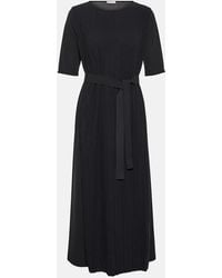 Max Mara - Leisure Midikleid Pattino Aus Jersey - Lyst