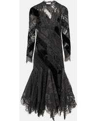 Zimmermann - Spliced Eden Midi Dress - Lyst