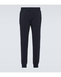 Zegna - Pantalon de survetement en coton melange - Lyst