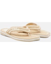Chloé - Sand Thong Sandals - Lyst