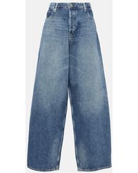 AG Jeans - Mari High-Rise Wide-Leg Jeans - Lyst