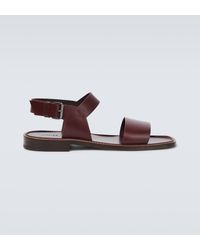 Lemaire - Leather Sandals - Lyst