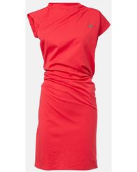 Vivienne Westwood - Hebo Orb Cotton Jersey Minidress - Lyst
