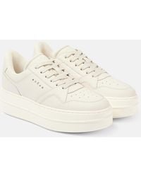 Hogan - Skyscraper Leather Sneakers - Lyst