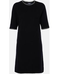 Max Mara - Denny Wool And Cashmere Midi Dress - Lyst