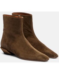 Paris Texas - Bettina 25 Suede Ankle Boots - Lyst