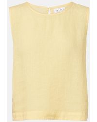 Velvet - Maxine Linen Top - Lyst