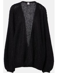 TOTEME - Mohair And Wool-Blend Cardigan - Lyst
