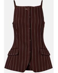 Jonathan Simkhai - Edie Striped Top - Lyst