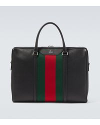 Gucci - Leather Briefcase - Lyst