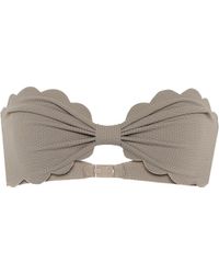 Marysia Swim Bandeau-Bikinioberteil Antibes - Natur